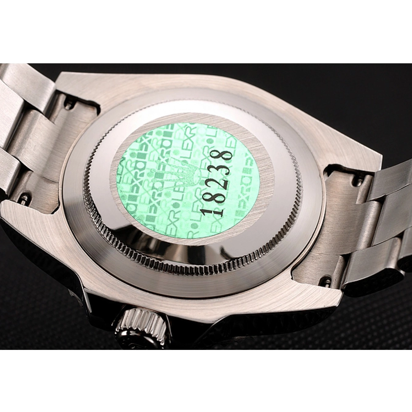 AAA replica watch Pink Steel Rolex Pink Submariner 1453865 Bracelet Bezel Dial Stainless 0612